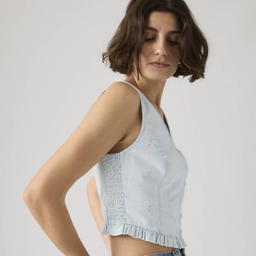 Women's Teagan Sleeveless Blouse — gallery image